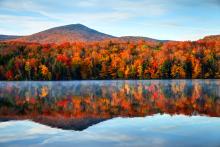 fall foliage in Killington, Vermont